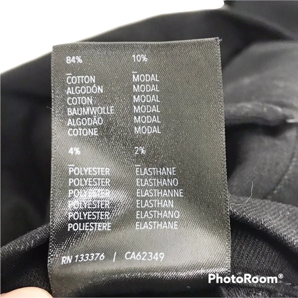 MOTHER Denim the Shaker Prep Straight Up in solid black size 29 - Picture 11 of 15